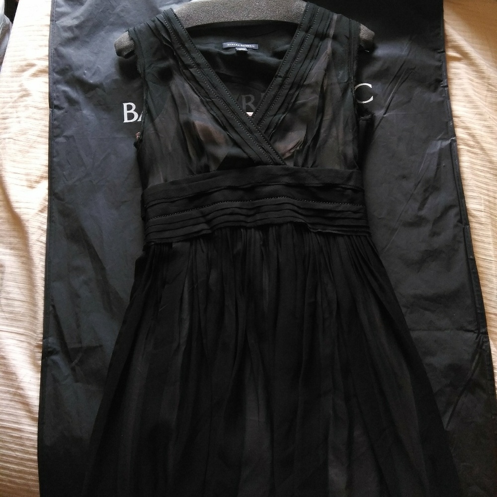 Banana republic sheer dress